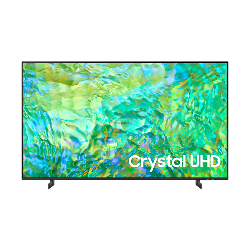 تلفزيون سامسونج سمارت بدقة Crystal UHD 4K بوصة 65 قوة 145 وات موديل CU8000 - أسود