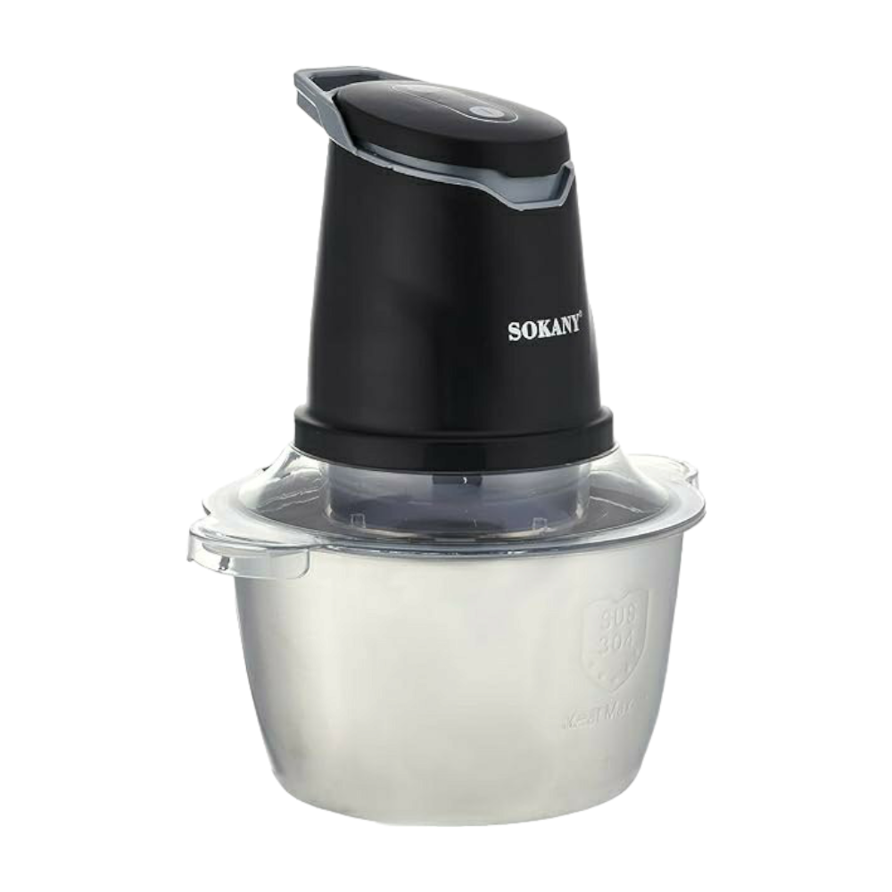 سوكاني فرامة كهربائية بقوة 400 وات بسعة 2 لتر موديل 7020- فضي