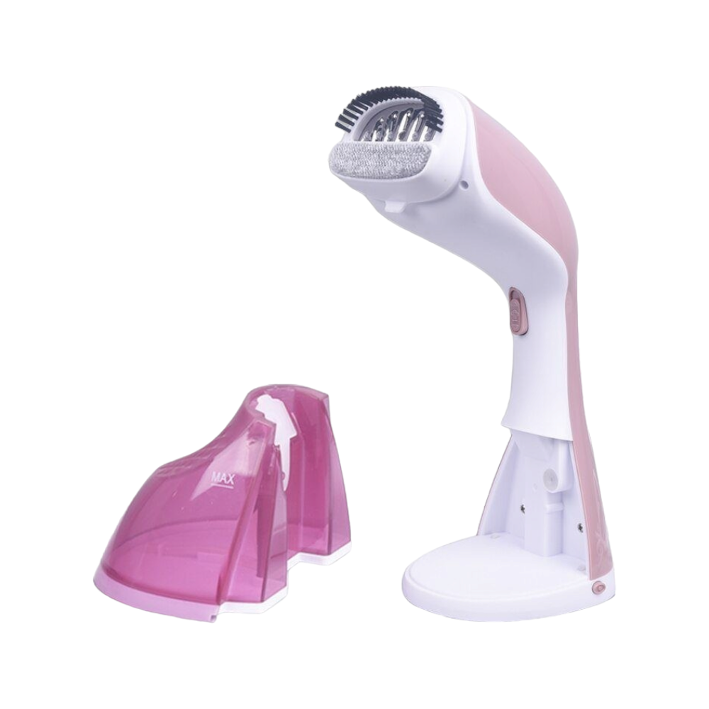 دي إس بي كاوية بخار يدوية موديل KD1079 قوة 1400 وات سعة الماء 220 مل - وردي