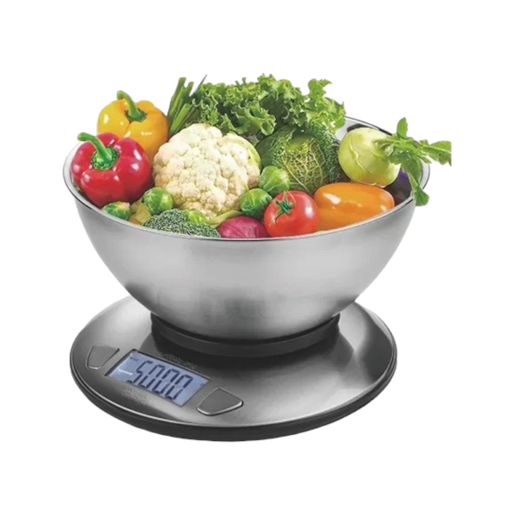 دي إس بي ميزان طعام حساس موديل KD7033 سعة 2 لتر - فضي