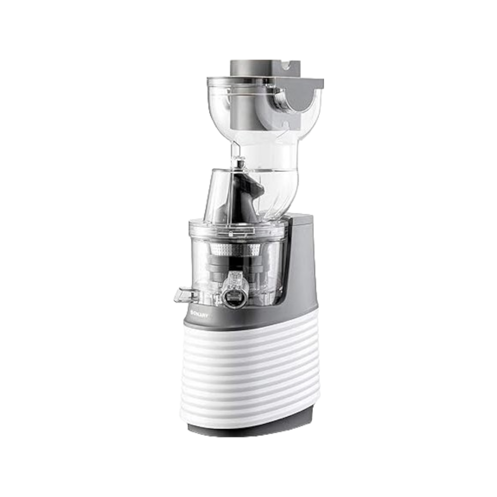 سوكاني عصارة كهربائية بطيئة بقوة 300 وات موديل JE-32 - أبيض