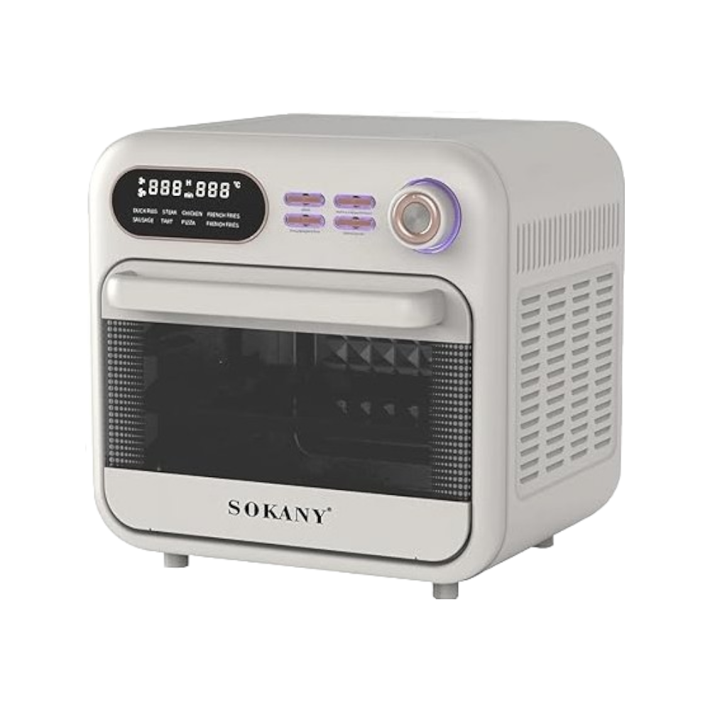 سوكاني قلاية هوائية سعة 18 لتر وقوة 1800 وات موديل 10003 - بيج