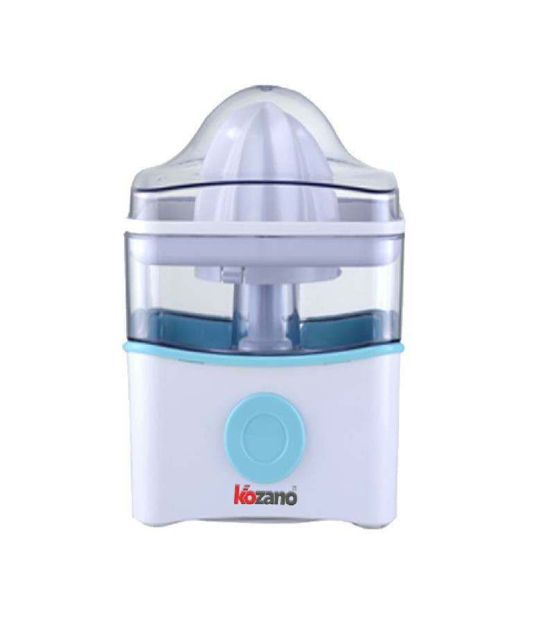 كوزانو عصارة حمضيات كهربائية بقوة 40 وات وسعة 0.8 لتر موديل KJ155 - أبيض