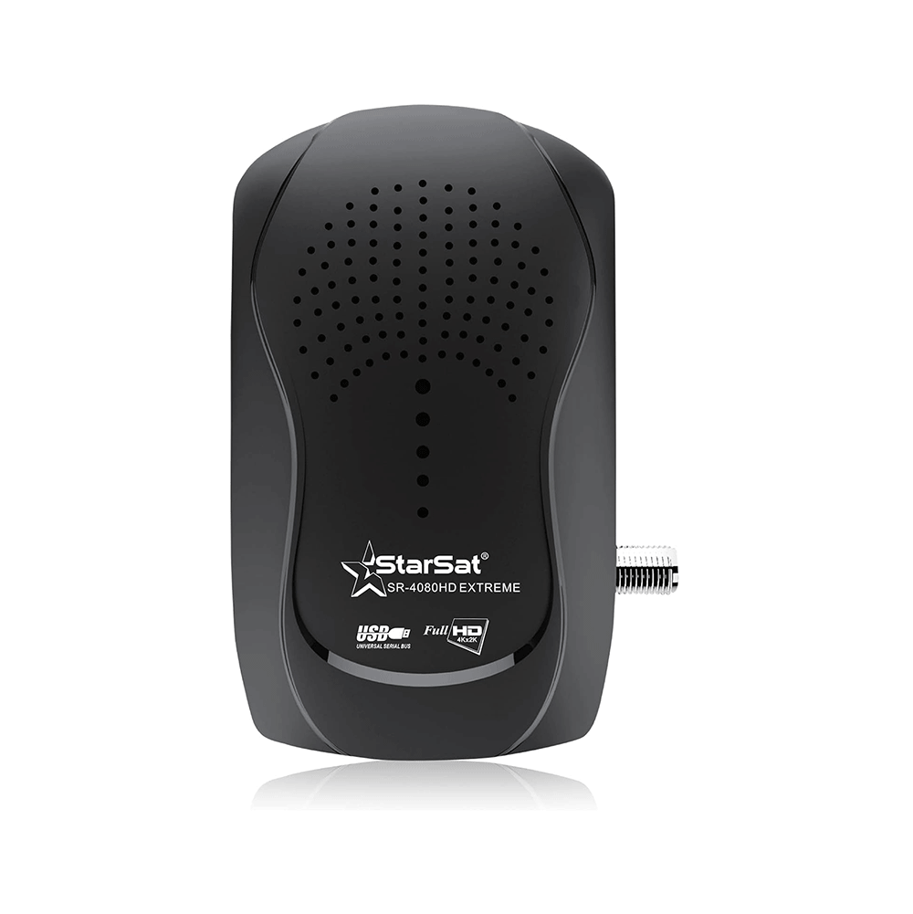 سيفر ستار سات موديل SR-4080HD - أسود