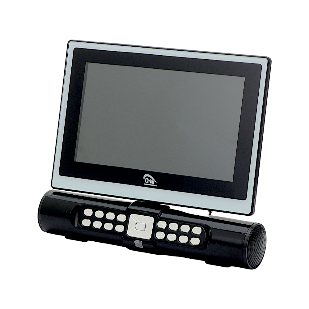 أوربت جهاز عرض الفيديوهات تلفزيون اتش دي محمية للعين 10.1 وبطارية سعة 2000 امبير بلوتوث مدمج Q128