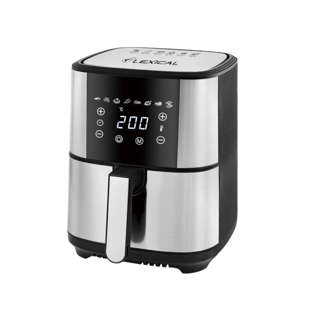 ليكسيكال قلاية كهربائية هوائية بقوة 1500 وات وسعة 5.5 لتر موديل LAF-3030