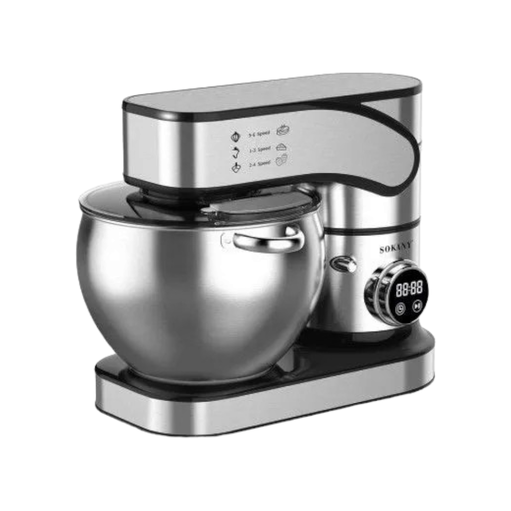 سوكاني عجانة كهربائية سعة 12 لتر قوة 2000 وات موديل SK-05004 - فضي