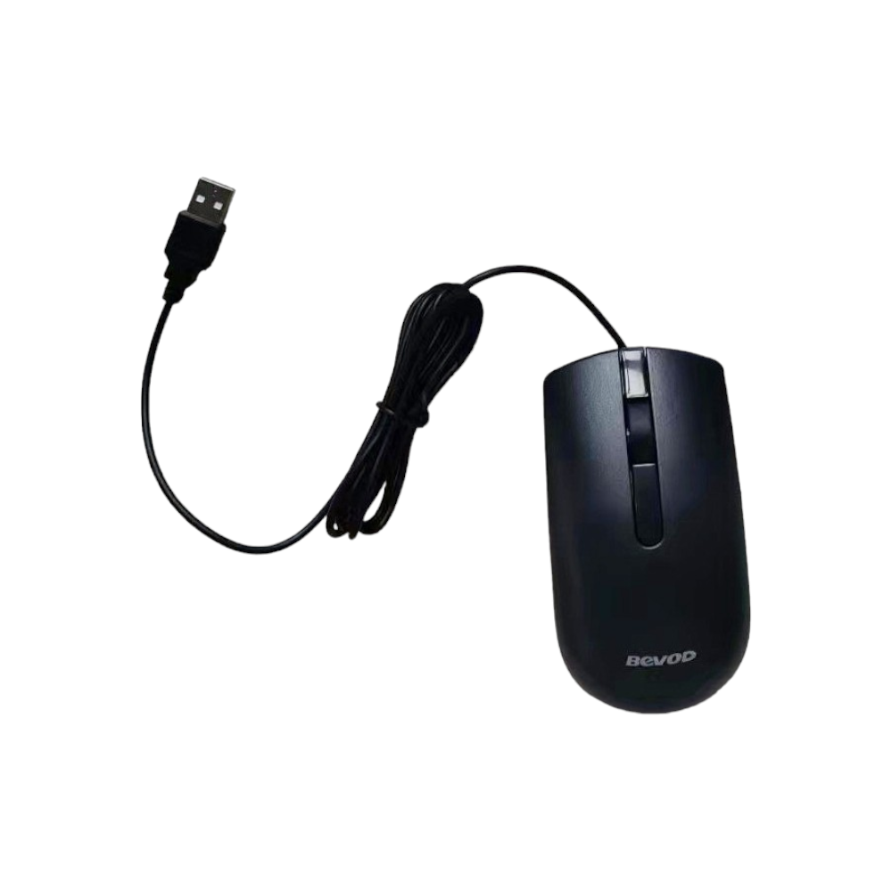 بيفود ماوس مكتبي سلكي BVM-322BU - أسود