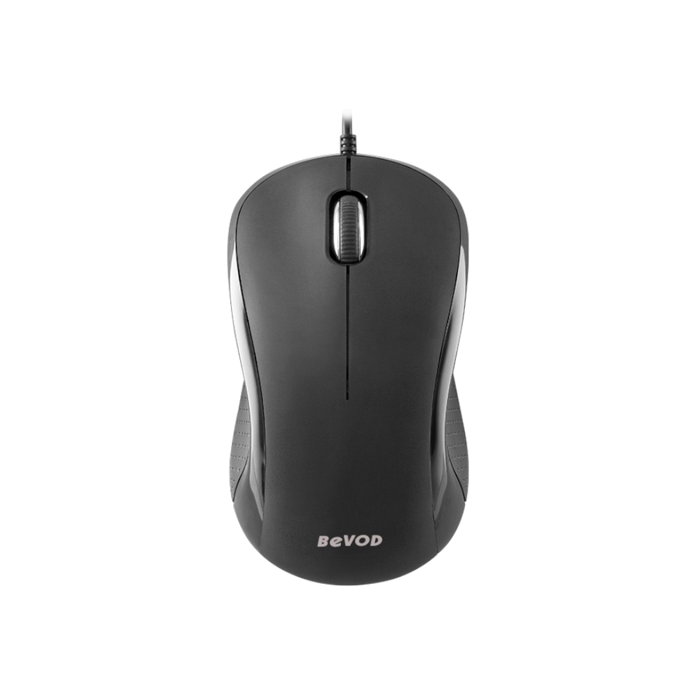 بيفود ماوس مكتبي سلكي BVM-39IBU - أسود