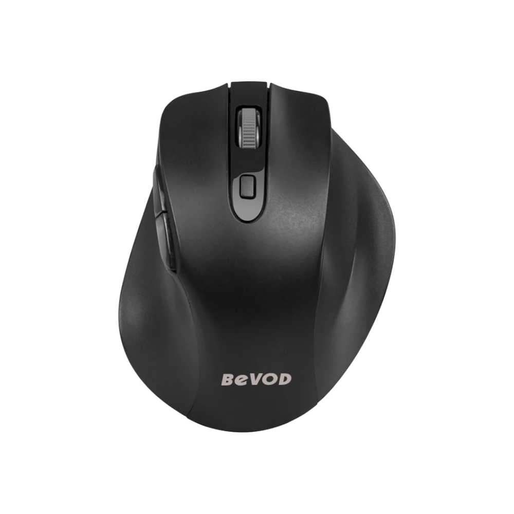 بيفود ماوس مكتبي لاسلكي موديل BVM-520GX - أسود