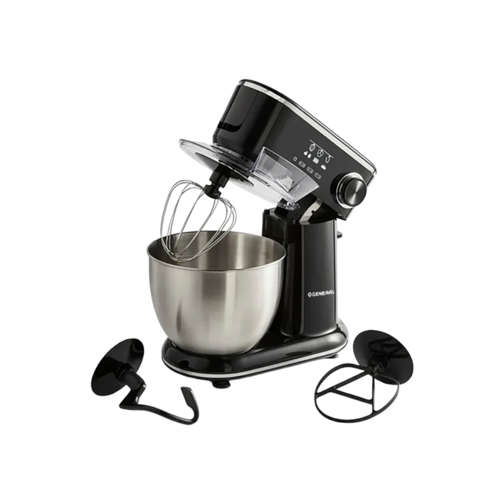 جنرال عجانة كهربائية سعة 5 لتر قوة 600 وات موديل KM5012-CB - أسود