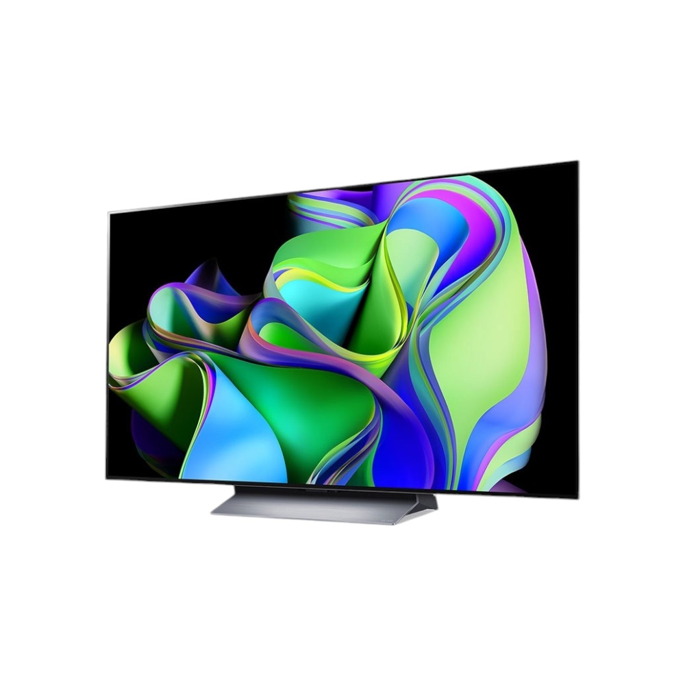 إل جي تلفزيون ذكي مقاس 77 بوصة دقة 4K قوة 632 وات موديل OLED77C36LA  -  أسود