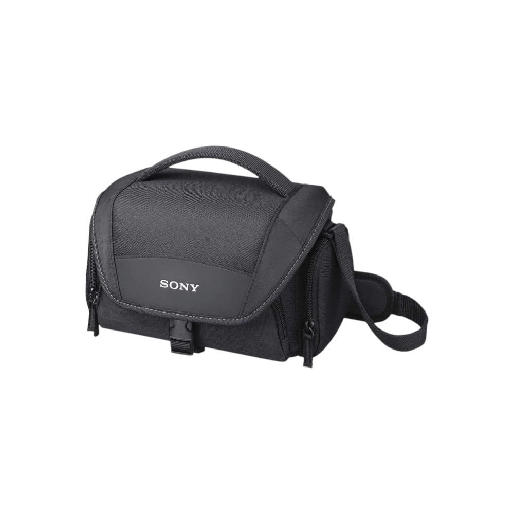 حافظة سوني ناعمة لحمل كاميرات Cyber-Shot و Alpha NEX موديل LCSU21 - أسود