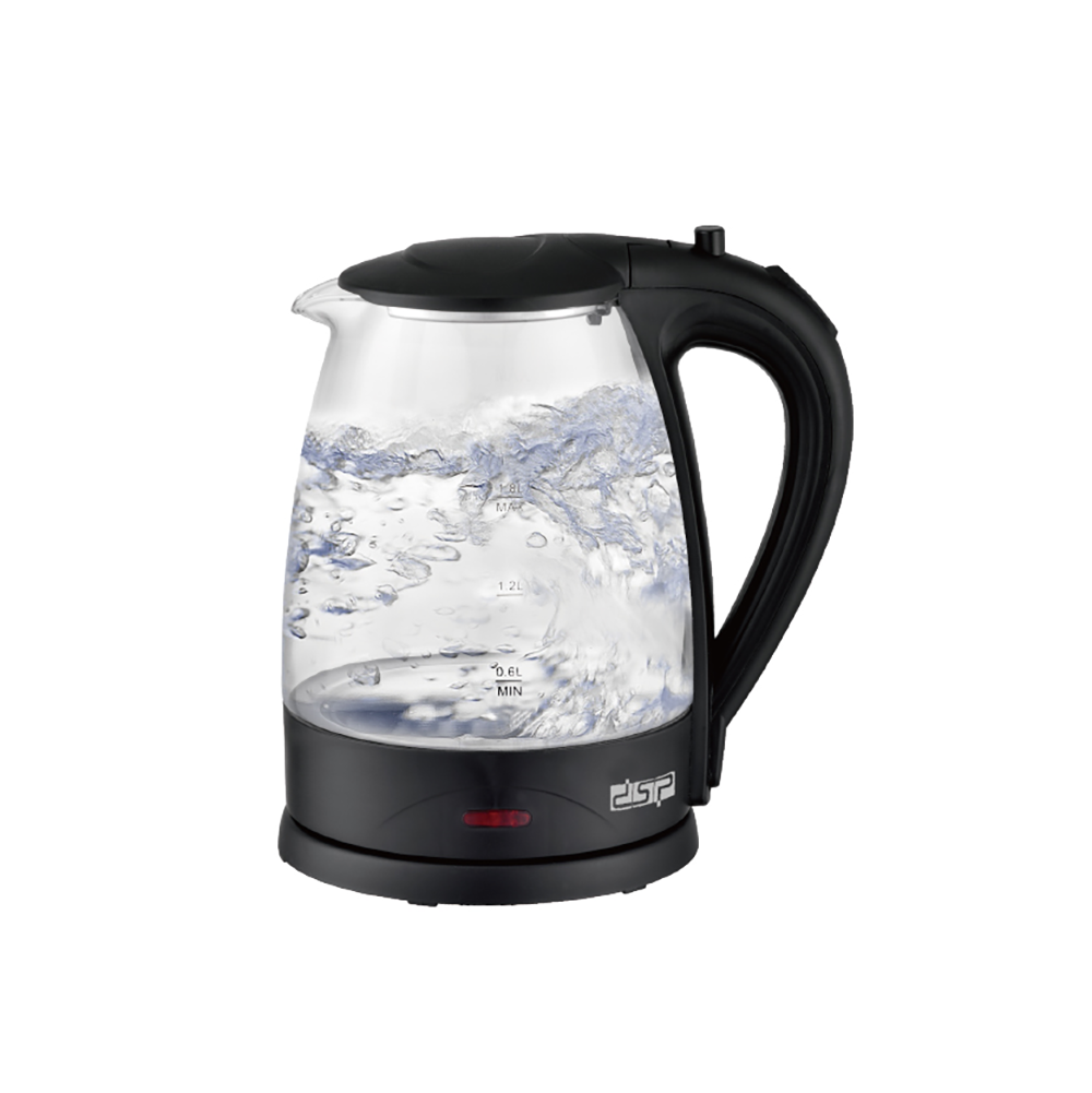 دي اس بي غلاية كهربائية بسعة 1.8 لتر من الزجاج وقوة 2200 وات موديل KK1129 