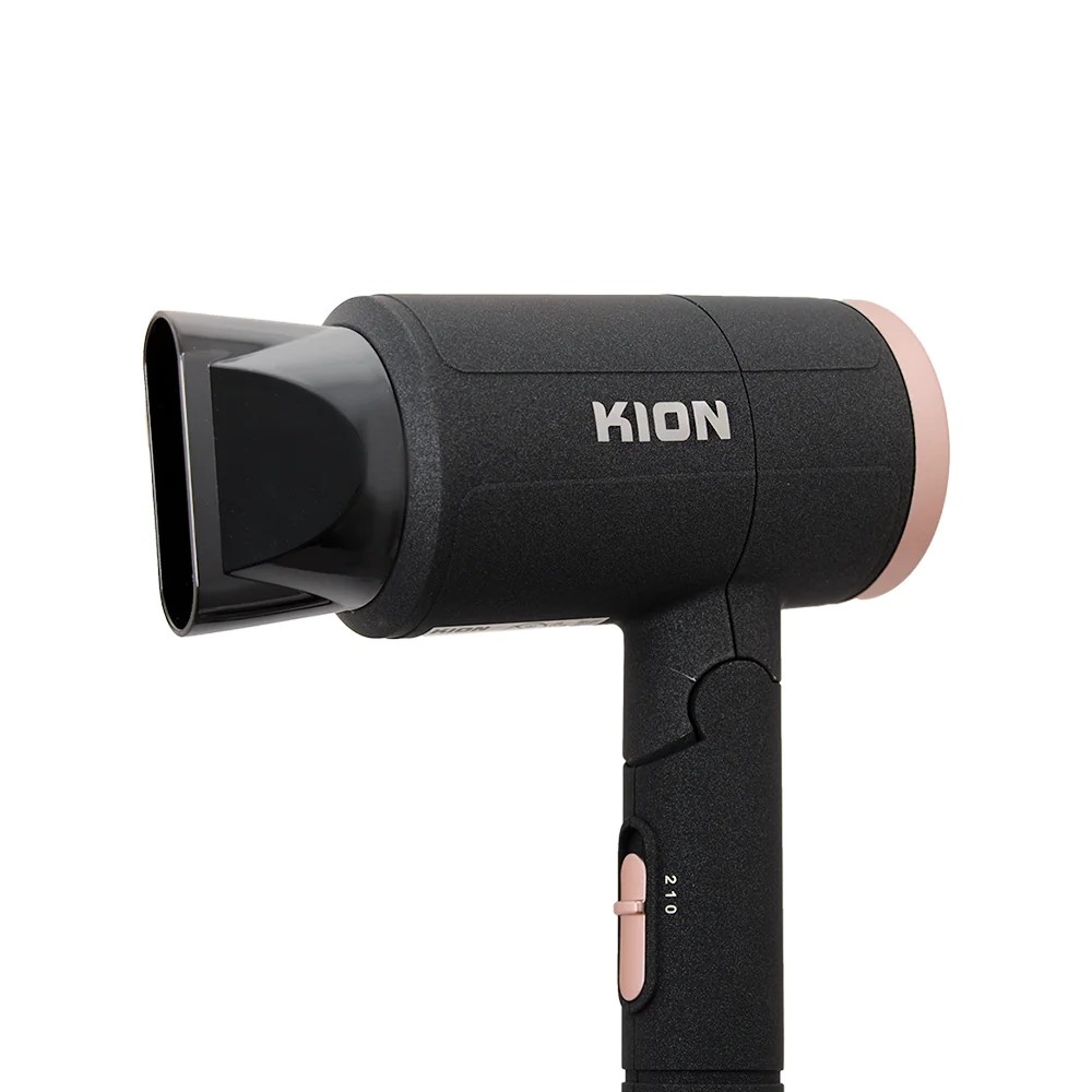 كيون مجفف شعر للرحلات بقوة 1300 وات موديل KIHDR/004 - أسود