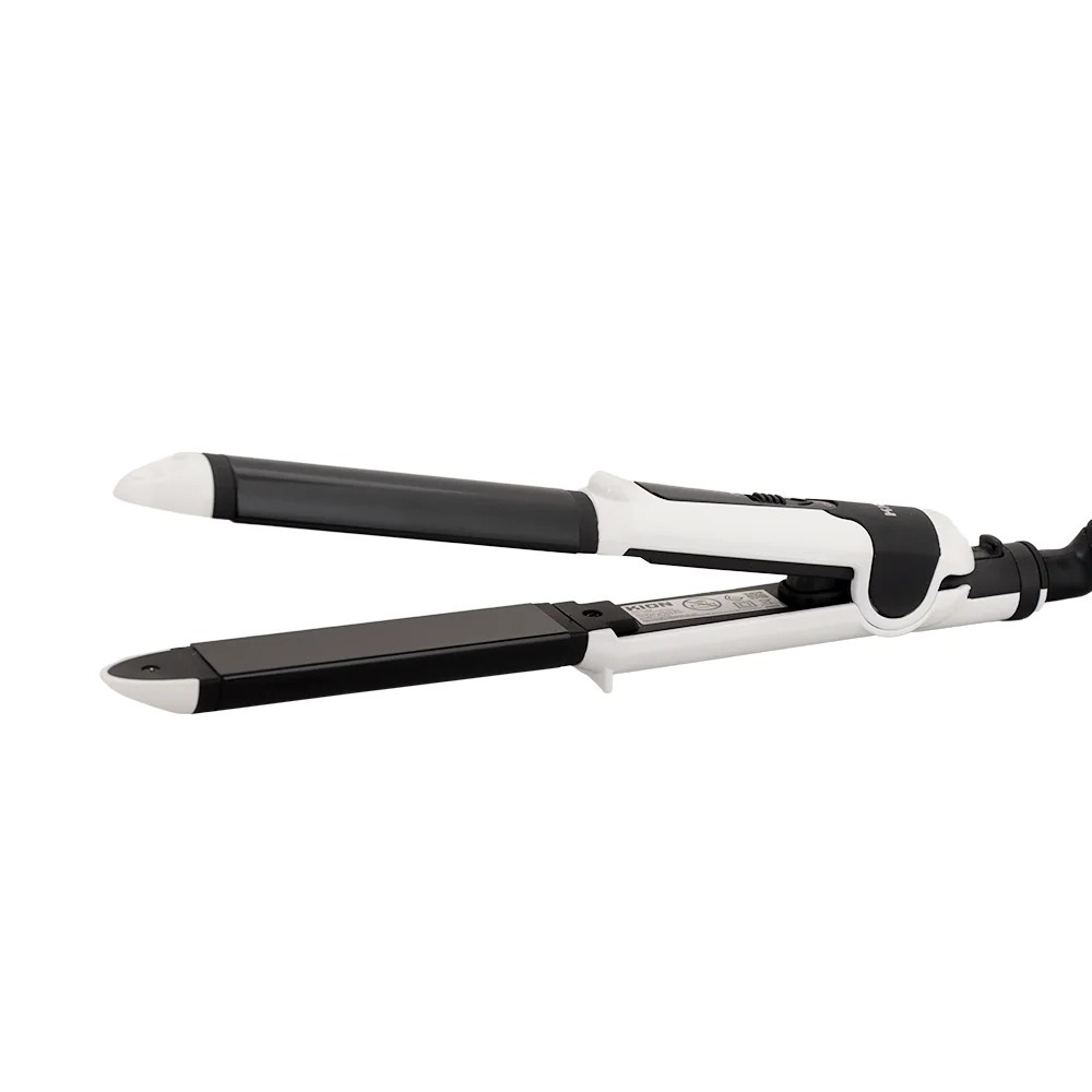 كيون مكواة تجعيد الشعر 2 في 1 بقوة 41 وات موديل KICUR/001 - أبيض