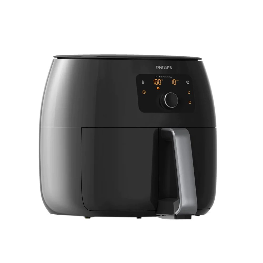فيليبس قلاية هوائية بسعة 7.3 لتر وقوة 2200 وات موديل HD9650/94 - أسود