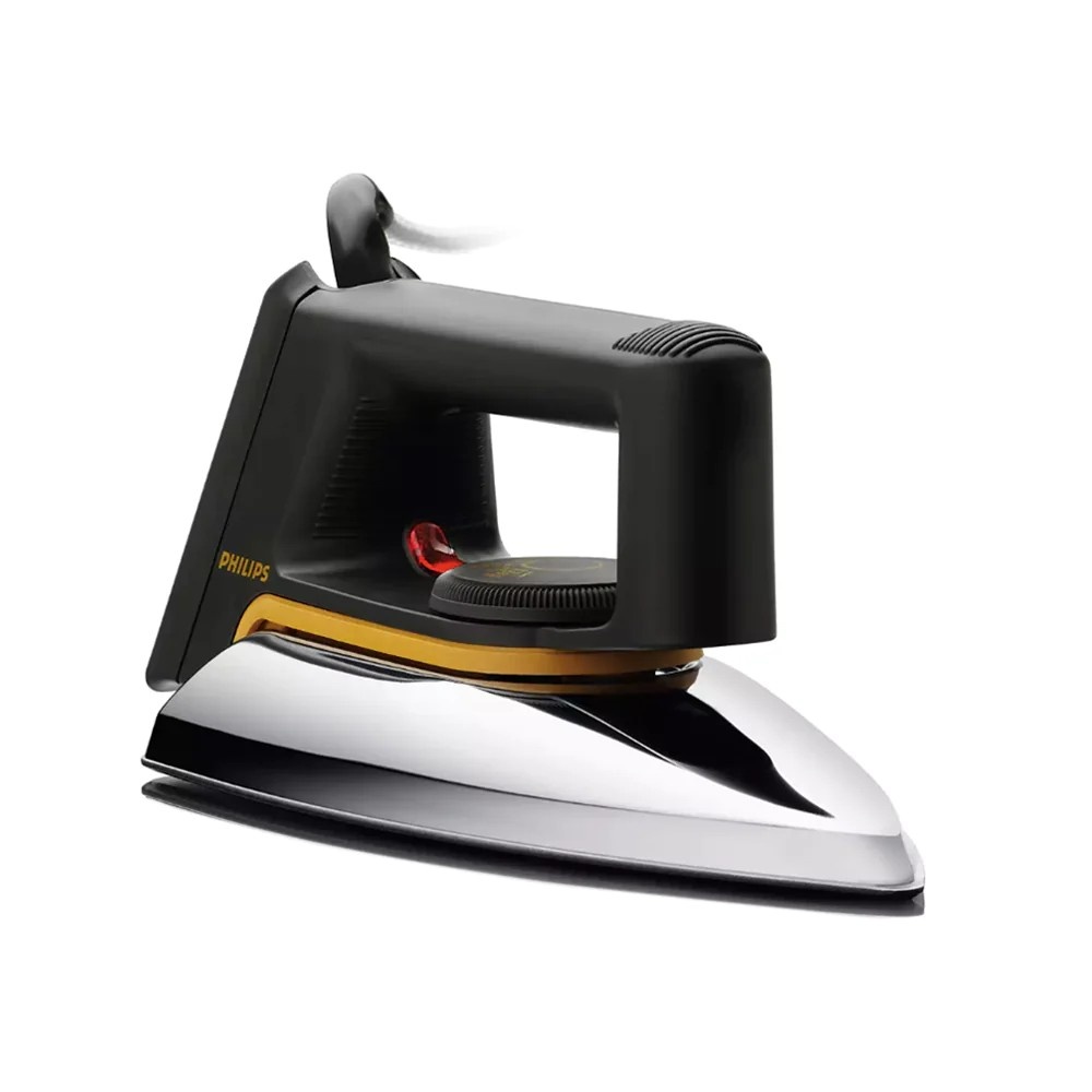 فيليبس مكواة ملابس للكي الجاف قوة 750وات موديل HD1172/27 - أسود