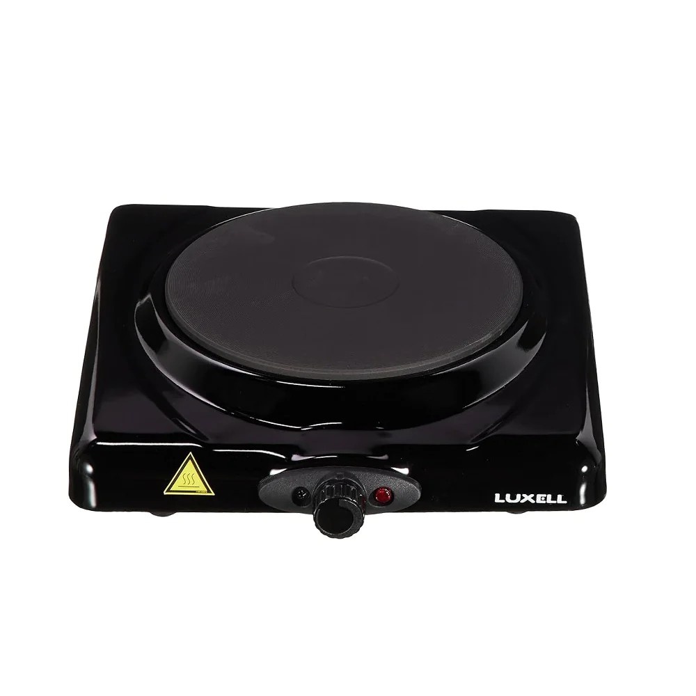 لوكسل موقد كهربائي بشعلة واحدة قوة 1500 وات موديل LX-7115 -  أسود