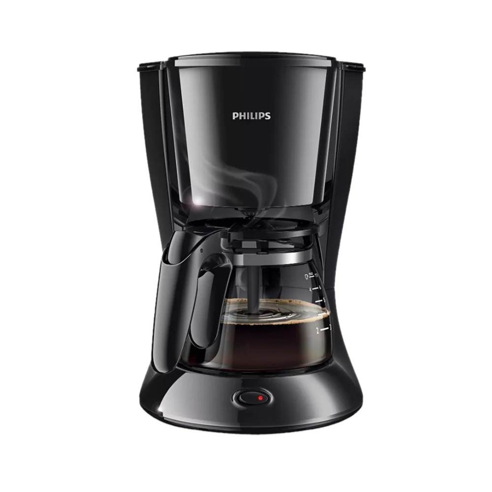 فيليبس صانعة قهوة بتقنية التنقيط سعة 0.6 لتر قوة 760 وات موديل HD7432/20  - أسود