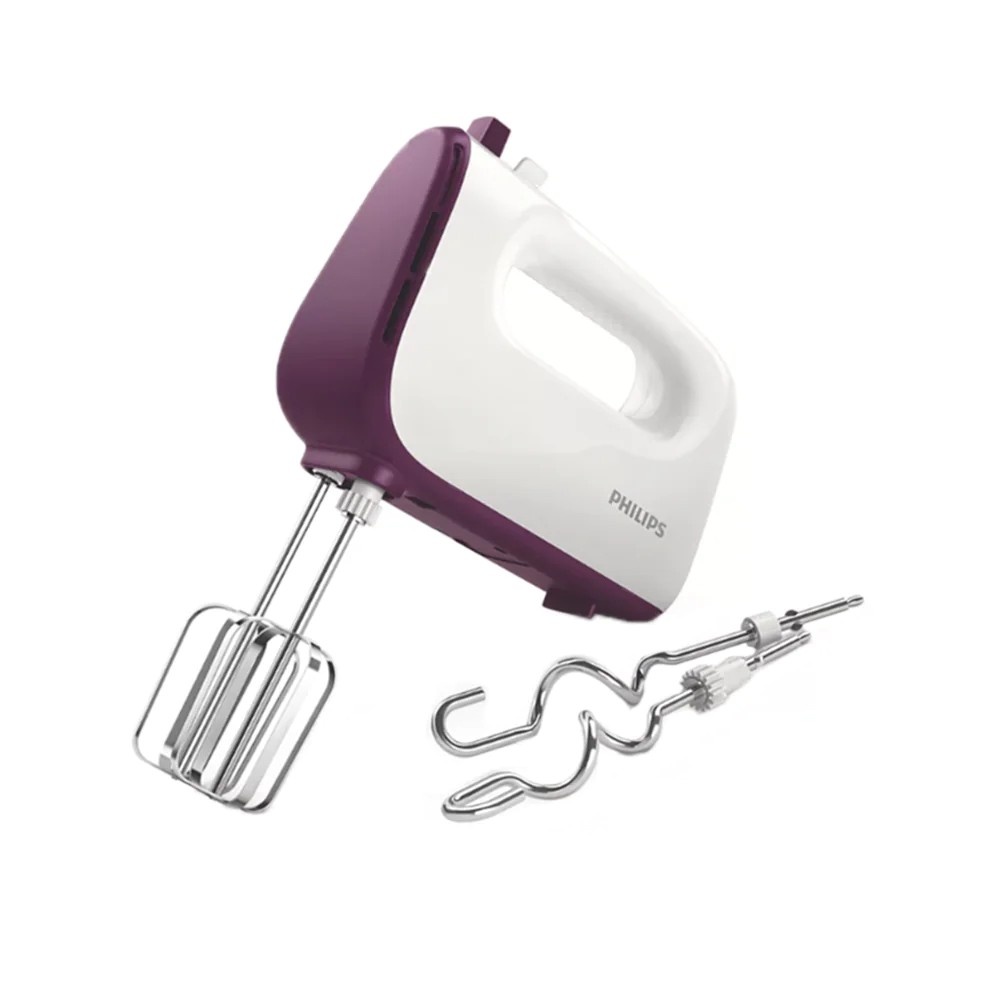 فيليبس مضرب خلط يدوي قوة 400 وات موديل HR3740/11  -  عنابي