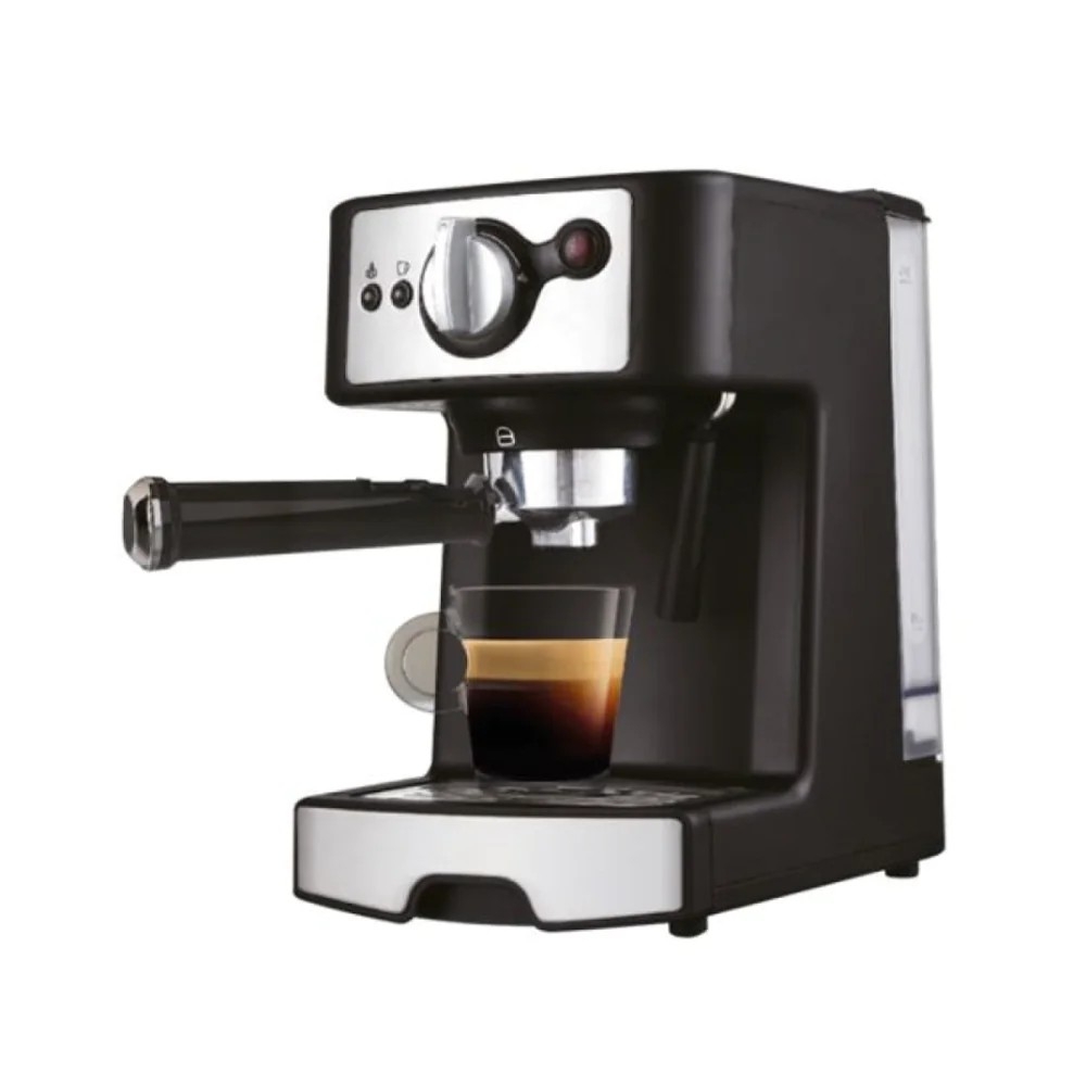 كيون ماكينة إسبرسو بقوة 1450 وات وسعة 1 لتر موديل KHD-502 - أسود