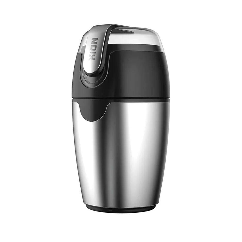 كيون مطحنة قهوة بقوة 200 وات وسعة 70 جرام موديل KHR/5009 - فضي