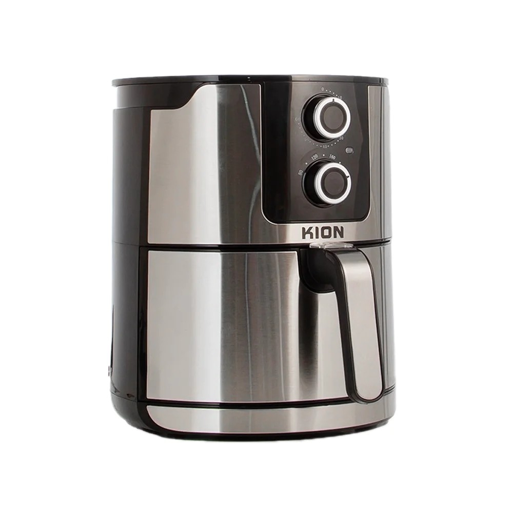 كيون قلاية هوائية بقوة 1400 وات وسعة 4 لتر موديل KHD/511 - فضي