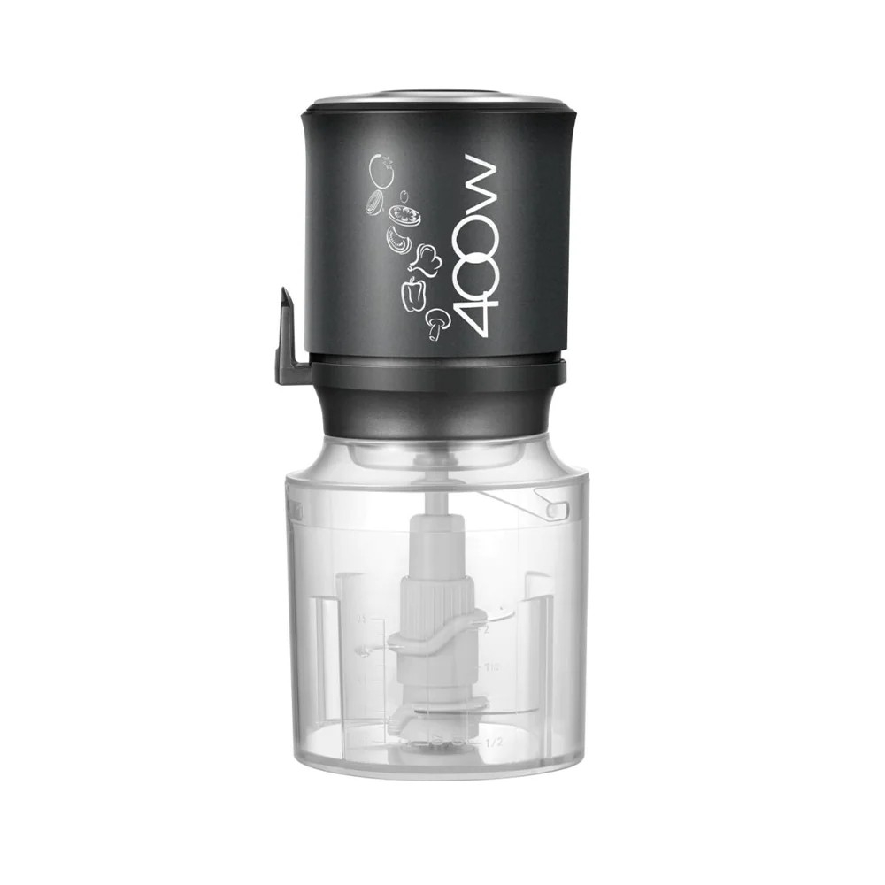 كيون قطاعة خضروات بقوة 400 وات وسعة 0.5 لتر موديل KHR/5011 - أسود