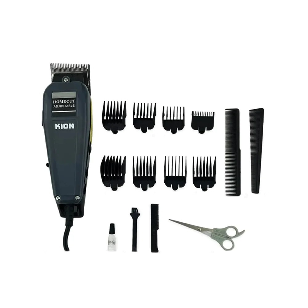 كيون ماكينة حلاقة للرجال بقوة 12 وات موديل KIHC-004 - رمادي
