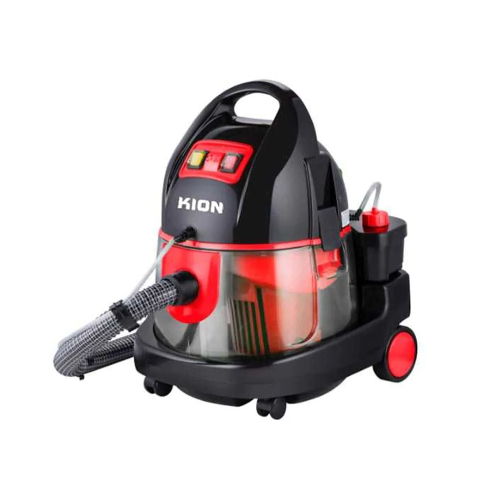 كيون مكنسة سجاد كهربائية متعددة الاستخدامات 2 في 1 بقوة 2000 وات وسعة 20 لتر موديل 0R/WCC204 - أحمر