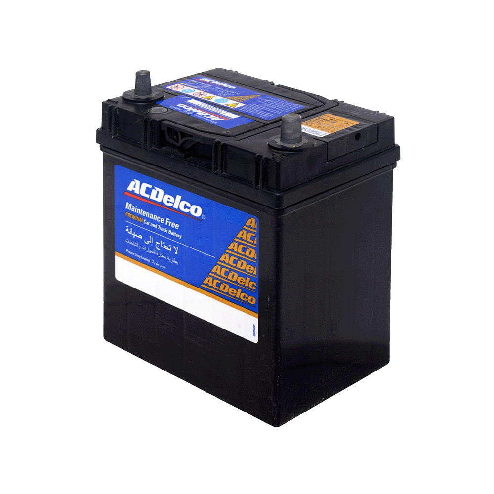 أي سي ديكلو بطارية سيارة قوة 35 أمبير في الساعة موديل NS40ZLMF - أسود