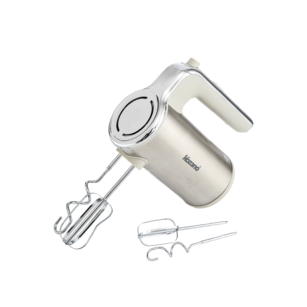 كوزانو خضاب كهربائي يدوي بقوة 300 وات موديل HM203 - فضي