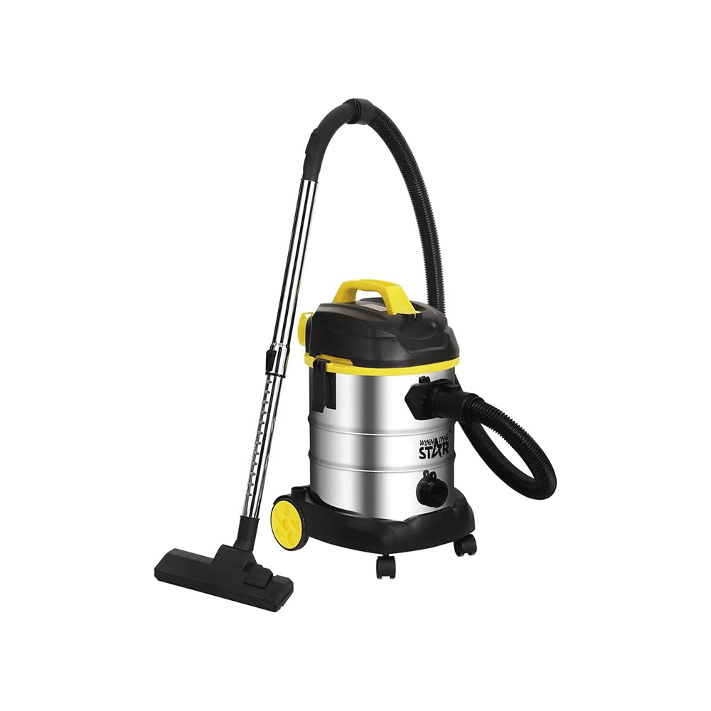 ويننج ستار مكنسة كهربائية رطبة وجافة سعة 25 لتر قوة 1600 وات موديل ST-5034 - متعدد الألوان