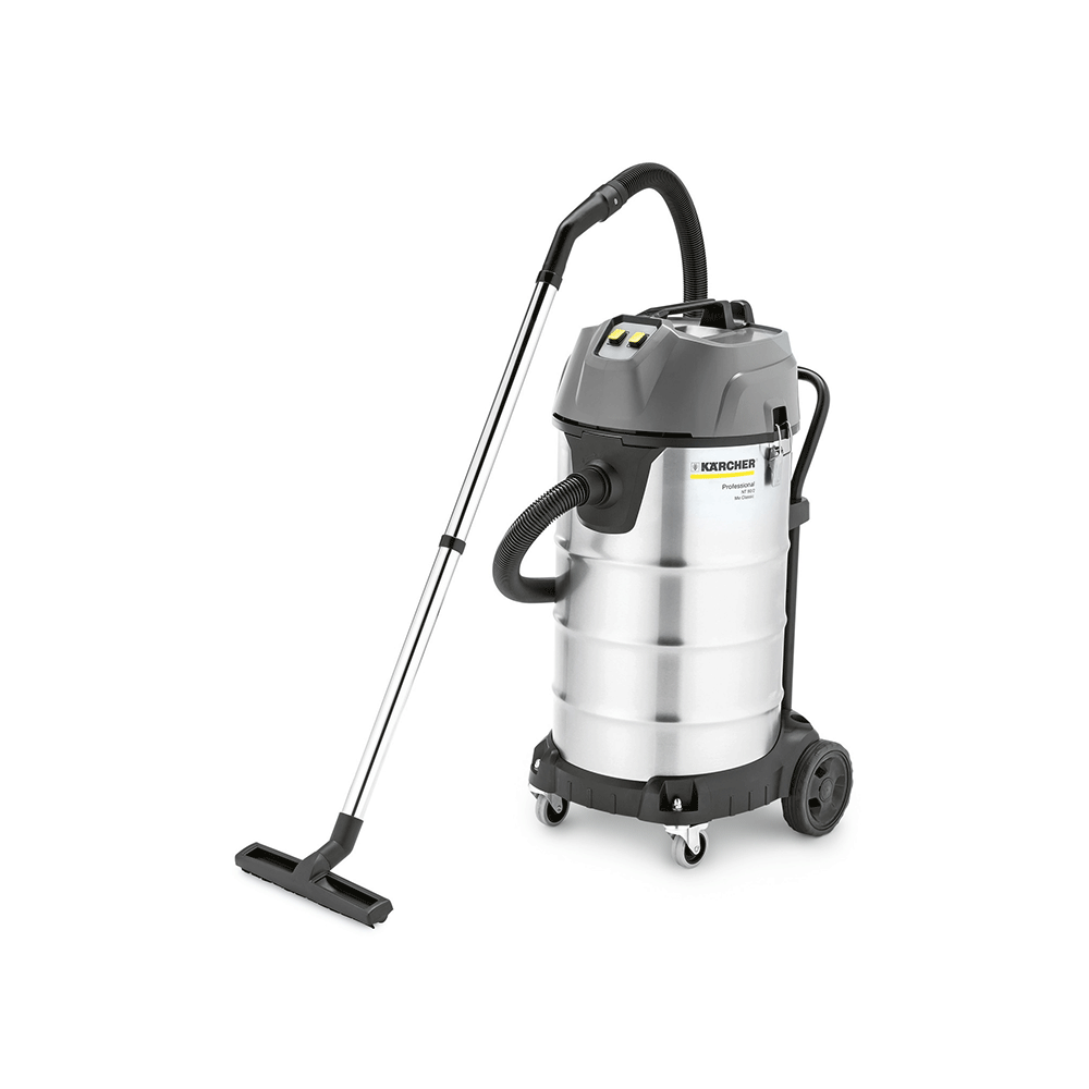 كارشر مكنسة كهربائية تنظيف رطب و جاف سعة 90 لتر قوة 2300 وات موديل NT 90/2 Me - فضي