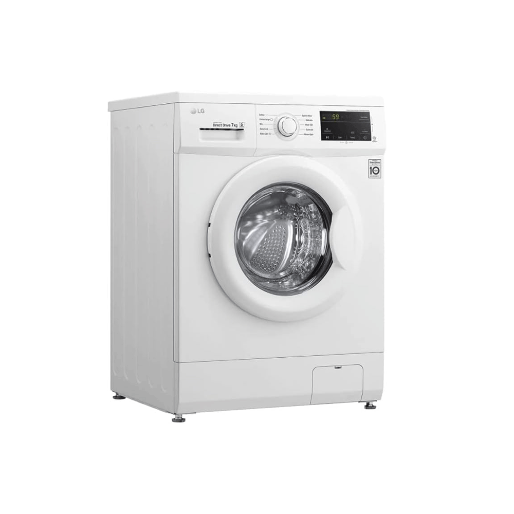 إل جي غسالة أوتماتيك  تحميل امامي 7 كجم موديل FH2J3QDNP0 - أبيض