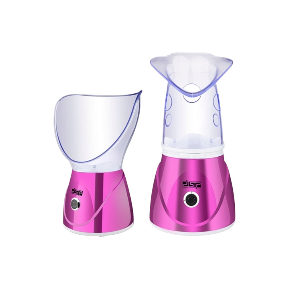 دي اس بي جهاز بخار الوجه 2 في 1 لتنظيف وترطيب البشرة بقوة 150 وات موديل F70011 - أبيض