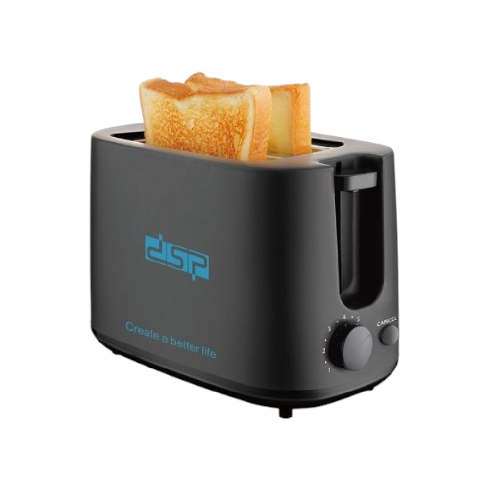 دي اس بي سخان توستر لتحضير السندوتشات بقوة 750 وات موديل KC2080 - أسود