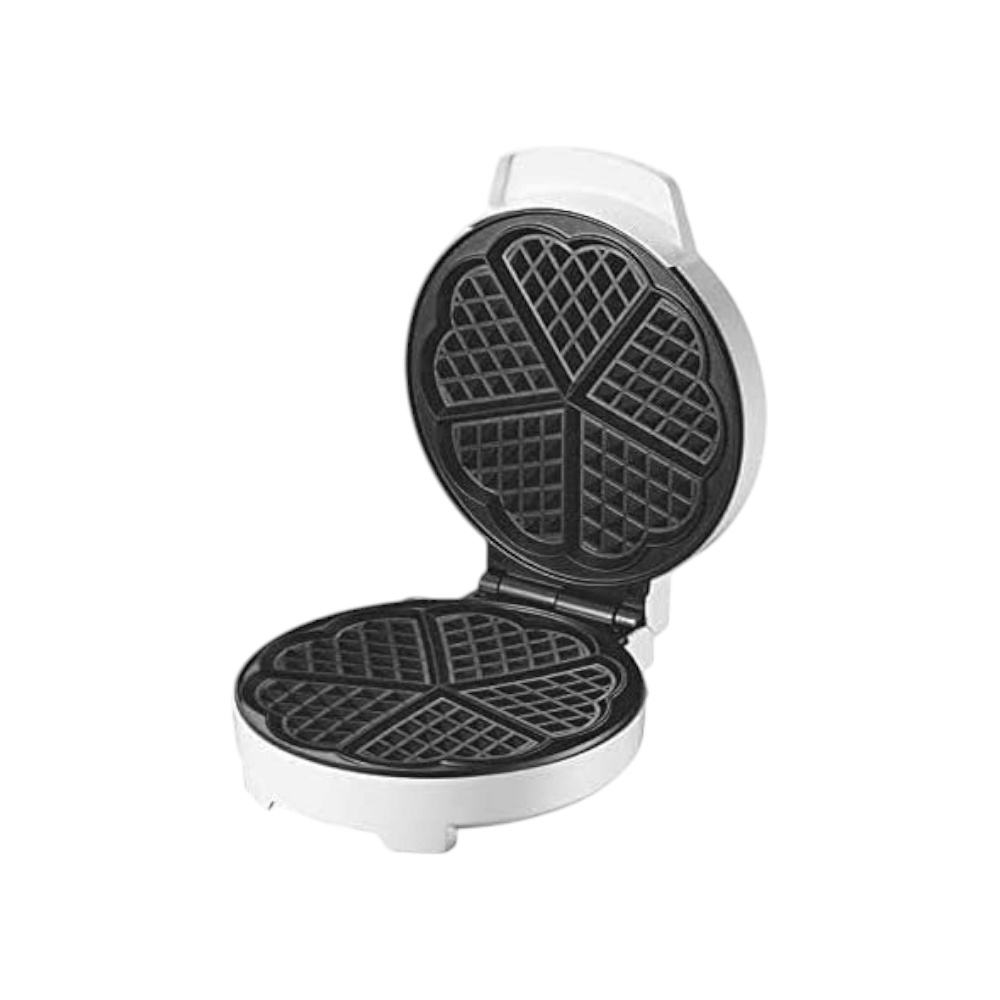 دي إس بي صانعة الوافل على شكل قلب بقوة 1000 وات موديل KC1144A - أسود