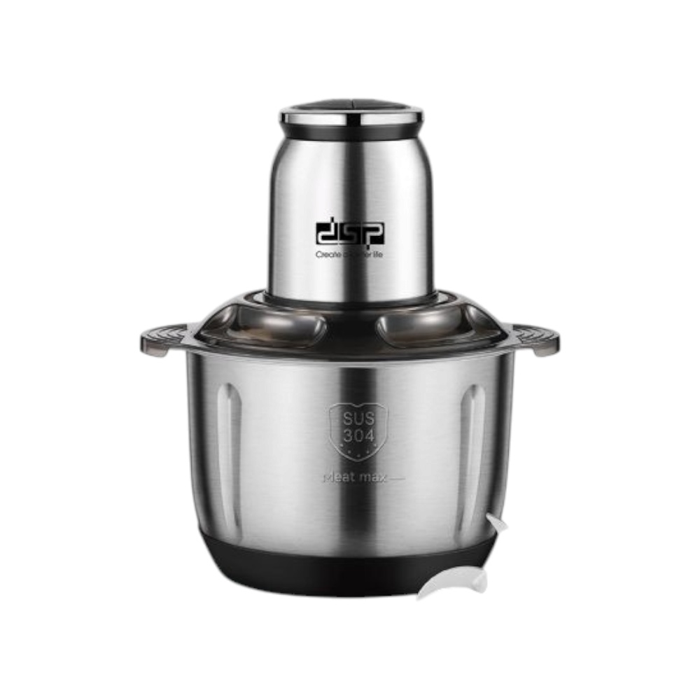 دي اس بي قطاعة طعام كهربائية بقوة 500 واط وسعة 5 لتر موديل KM4108 - أبيض