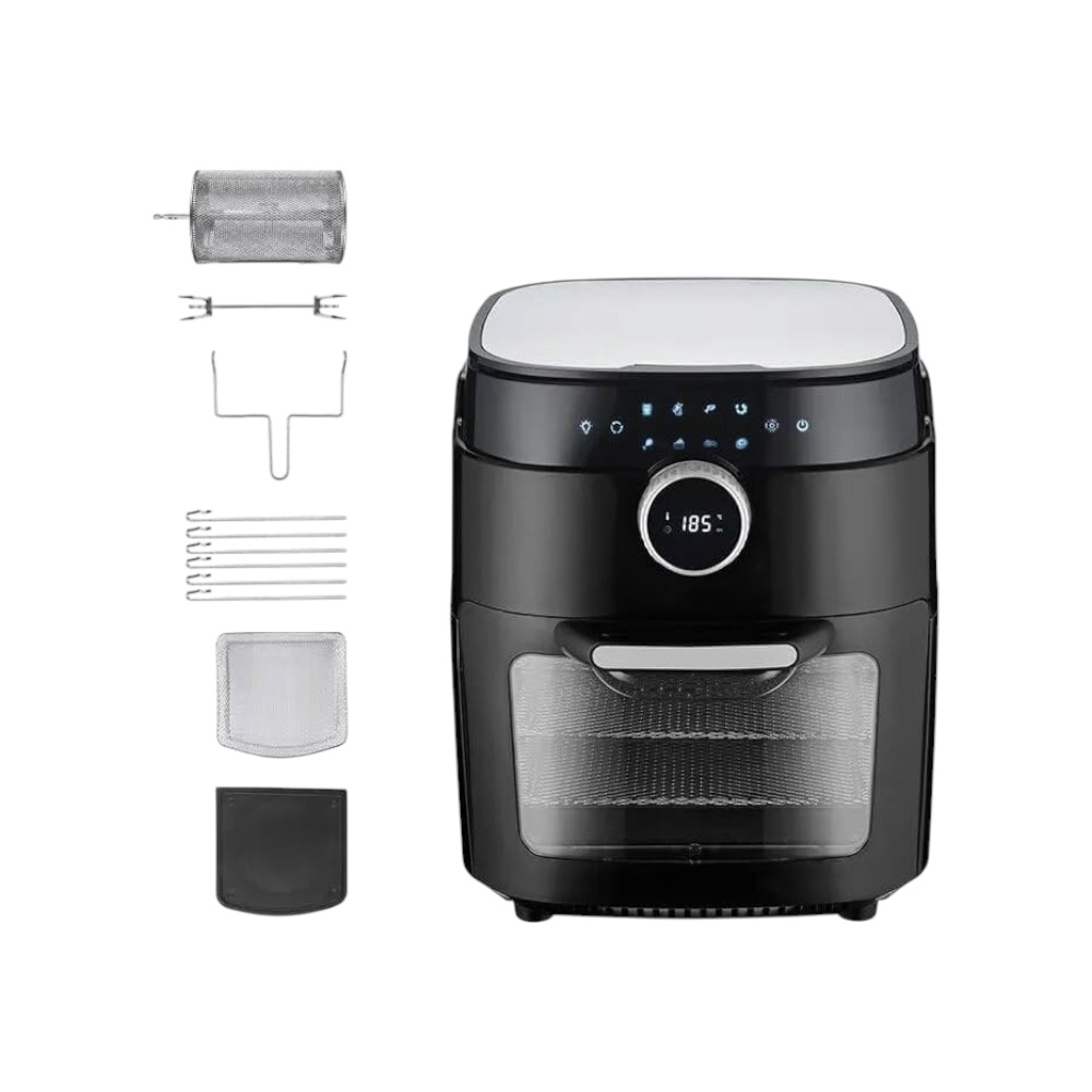 دي اس بي قلاية هوائية رقمية 12 لتر 1800 واط موديل KB2089 - أسود