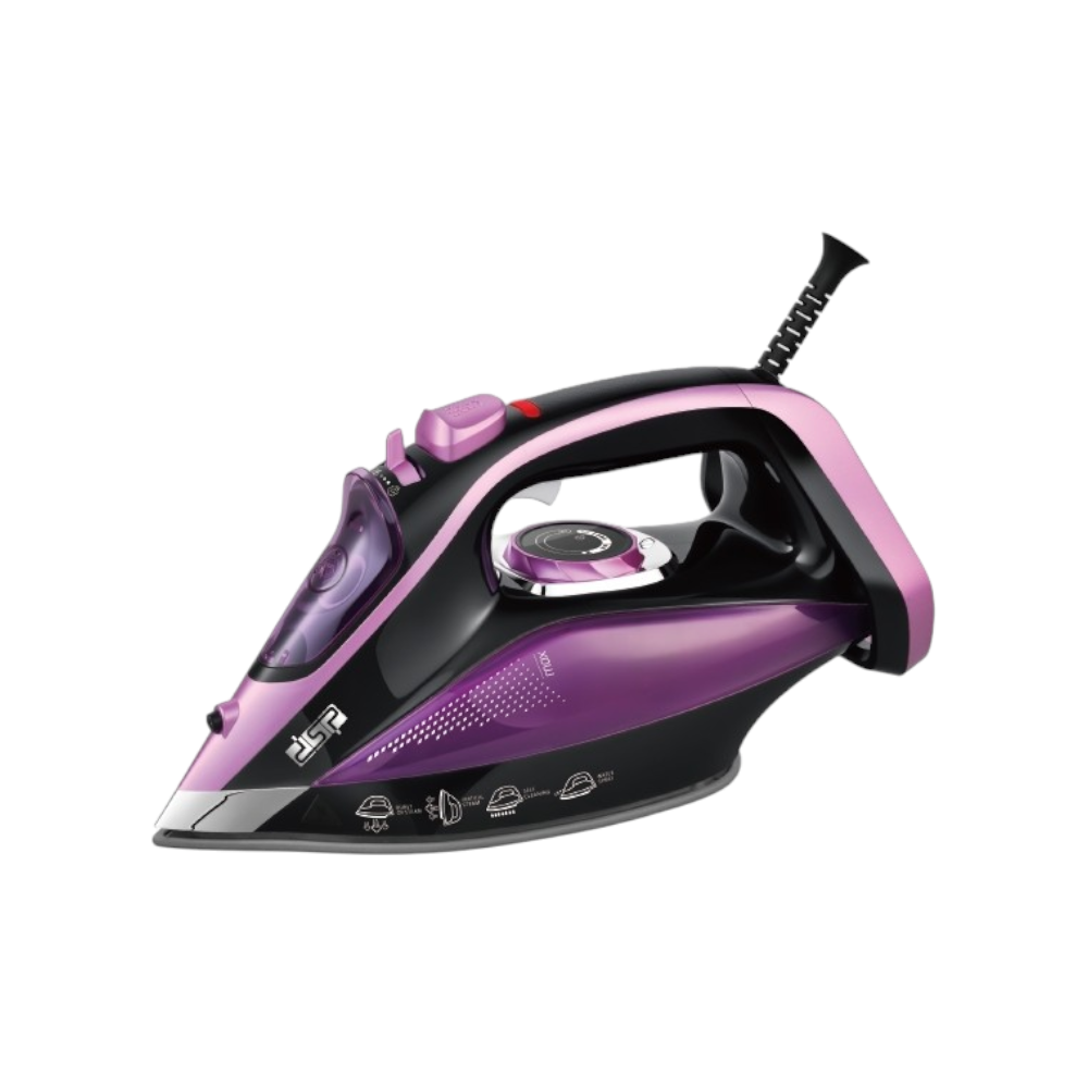 دي اس بي مكواة بخار سيراميك 2400 واط موديل KD1365 - بنفسجي