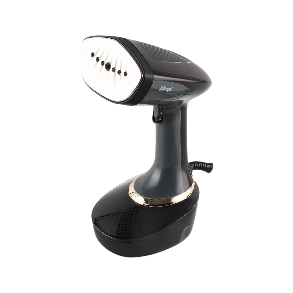 دي اس بي مكواة بخار محمولة 1500 واط مع نظام ضخ موديل KD1165 - أسود