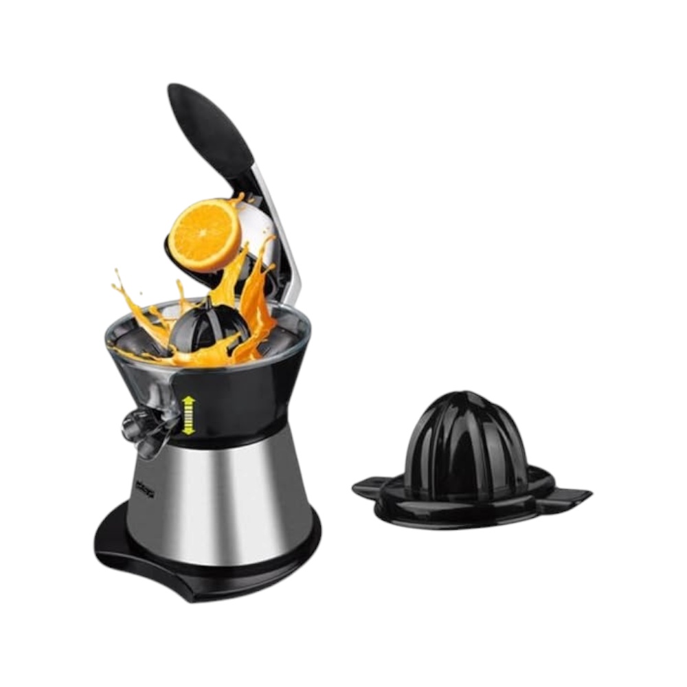 دي اس بي عصارة كهربائية متعددة المهام من الستانلس ستيل بقوة 160 وات موديل KJ1051 - أسود