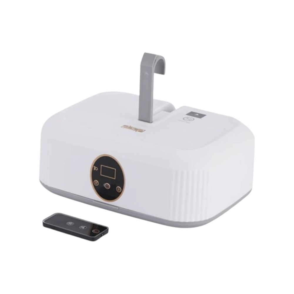 دي اس بي مجفف ملابس محمول قابل للطي بقوة 600 وات مع تعقيم بالأشعة فوق البنفسجية موديل KD6026 - أبيض