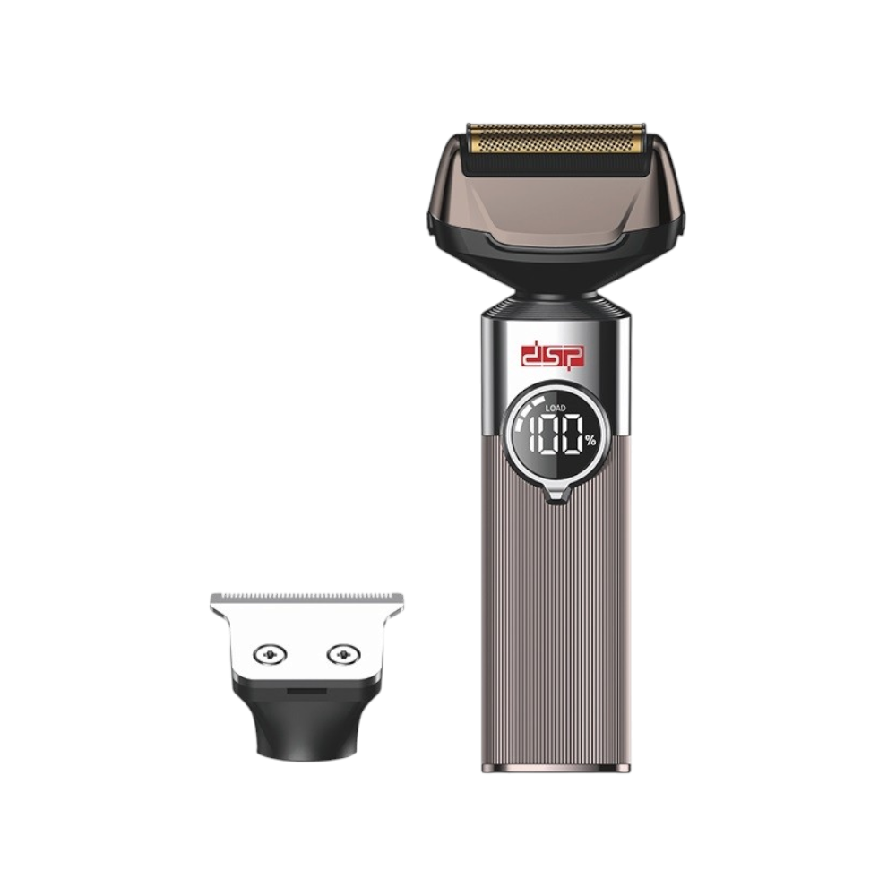 دي اس بي مستر برو ماكينة حلاقة كهربائية 2 في 1 للرجال موديل 60173 - فضي