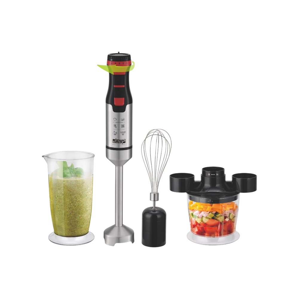 دي اس بي خلاط يدوي 1000 وات موديل KM1157 - فضي