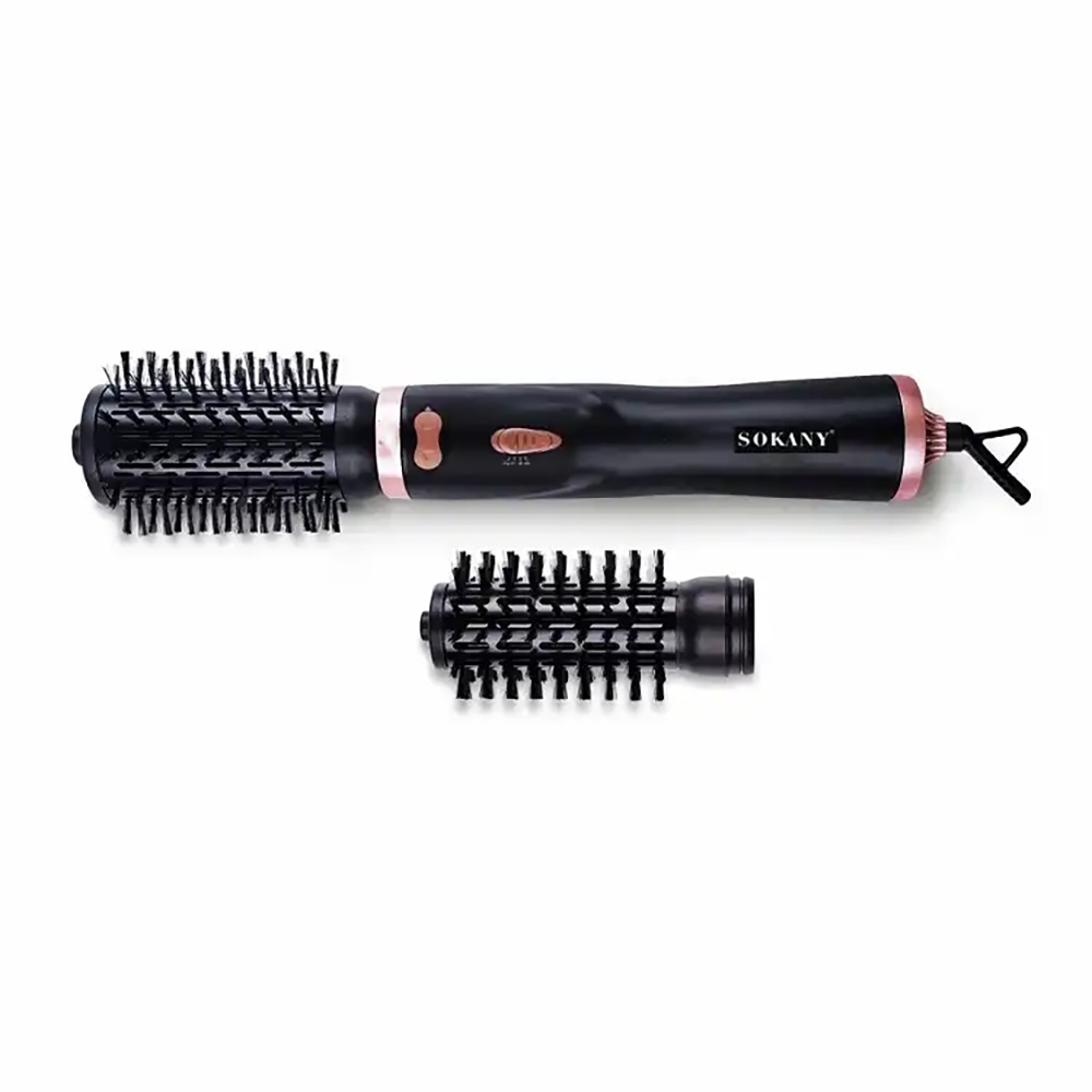 سوكاني فرشاة مجفف شعر دوارة 2 في 1 بقوة 1200 وات موديل SK-15006 - متعدد الألوان