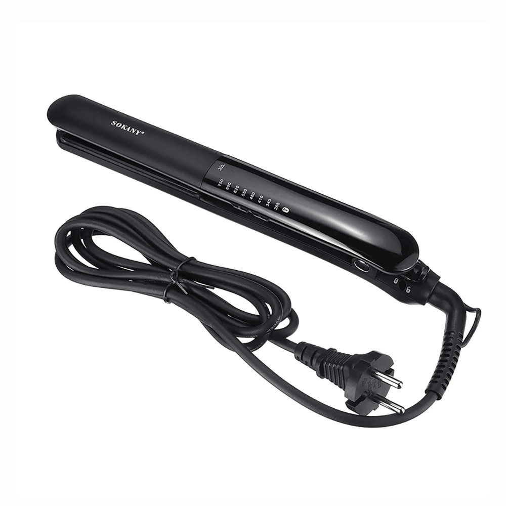 سوكاني مكواة فرد الشعر باللمس قوة 60 وات موديل HS-991 - أسود