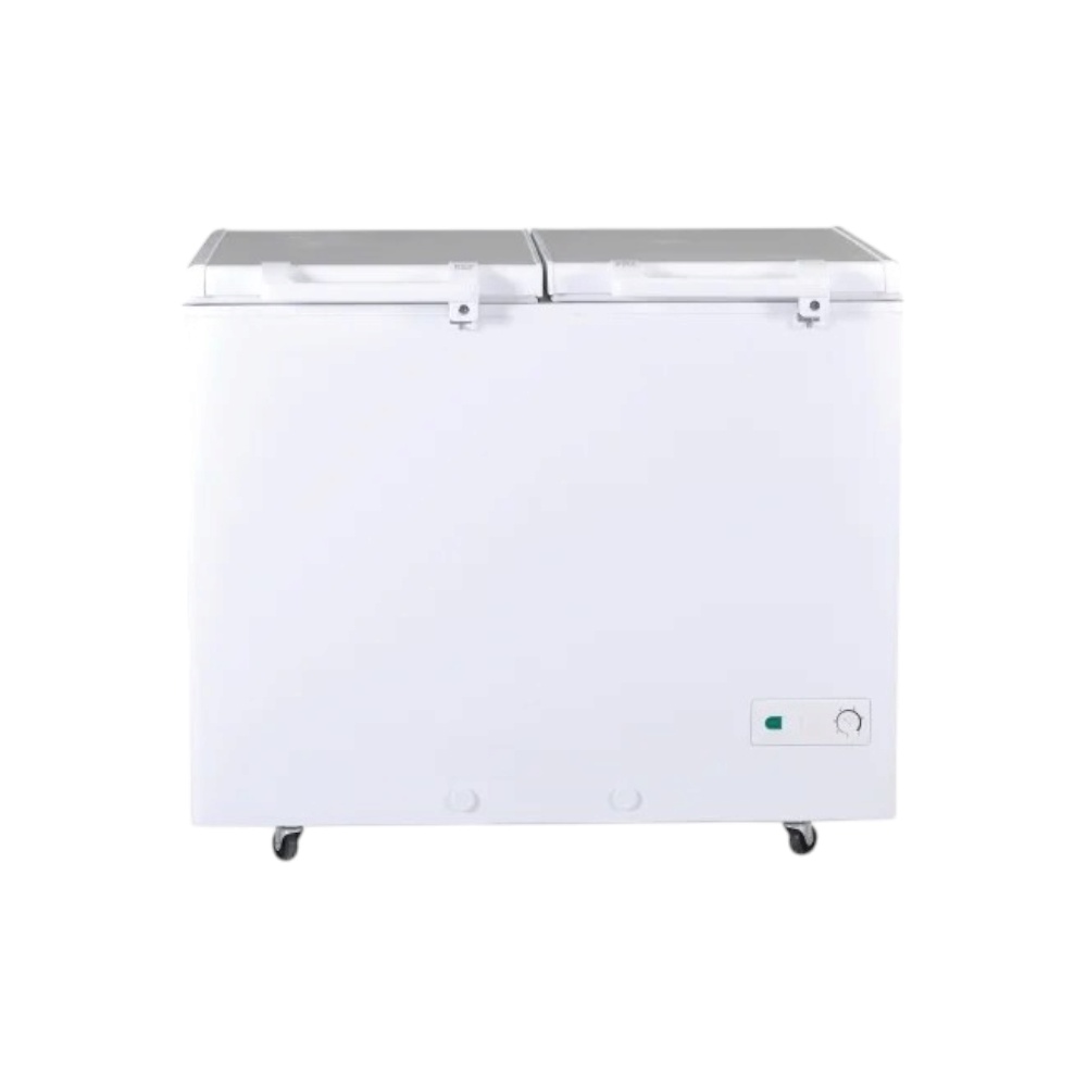 هاير فريزر سعة 325 لتر ببابين بقوة 50 وات موديل HDF-325H - أبيض